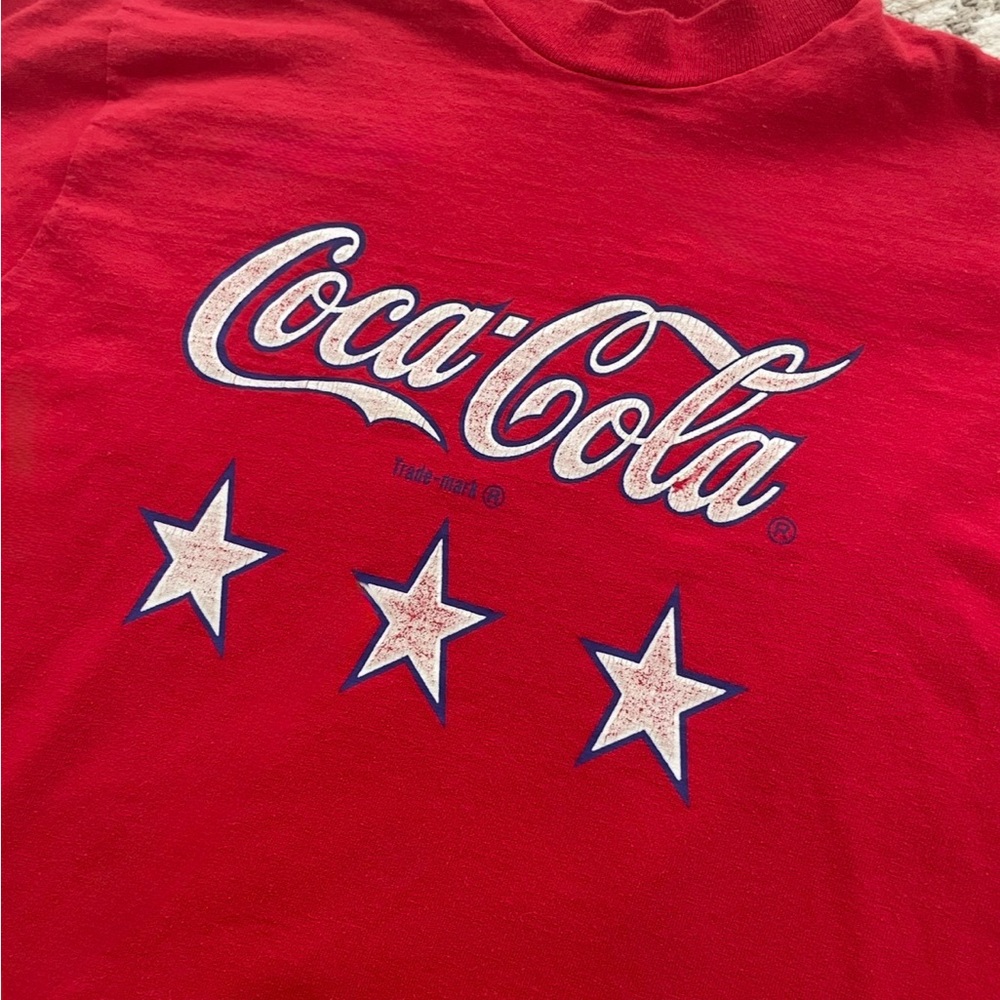 Vintage Coca-Cola Red T-Shirt from the 80’s size Medium